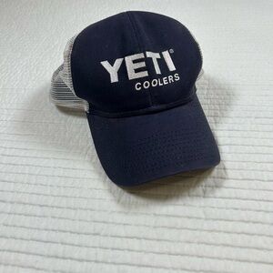 YETI Navy Blue Trucker Hat